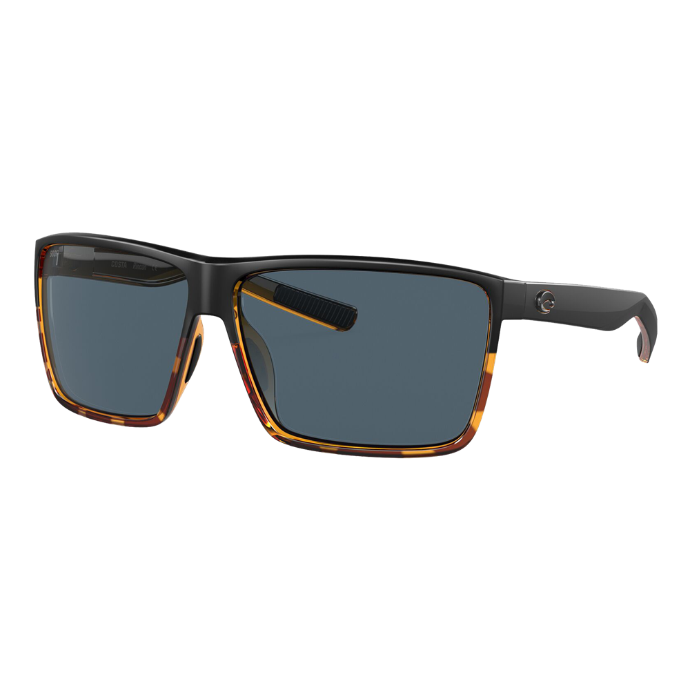 Costa Rincon Sunglasses - Black-Shiny Tortoise/Gray 580P — main view