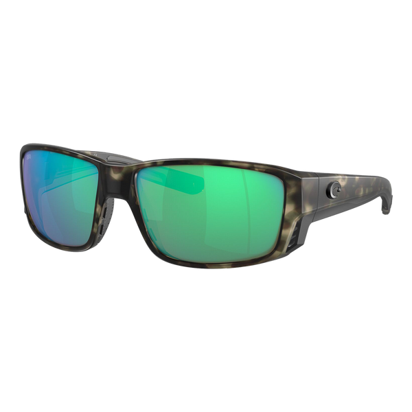 Costa Tuna Alley Pro Sunglasses - Matte Wetlands/Green Mirror 580G — main view