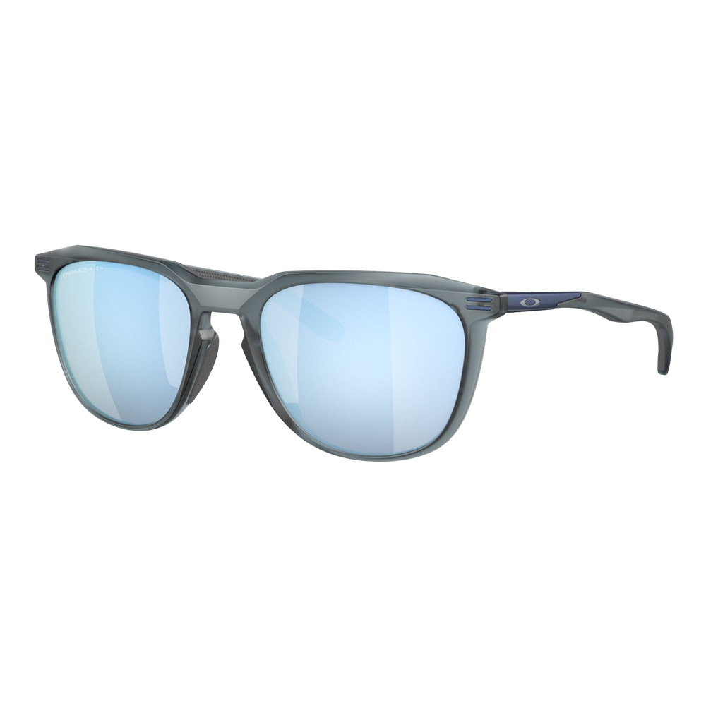 Oakley Polarized Thurso Sunglasses - Matte Crystal Black/Prizm Deep Water Polarized — main view