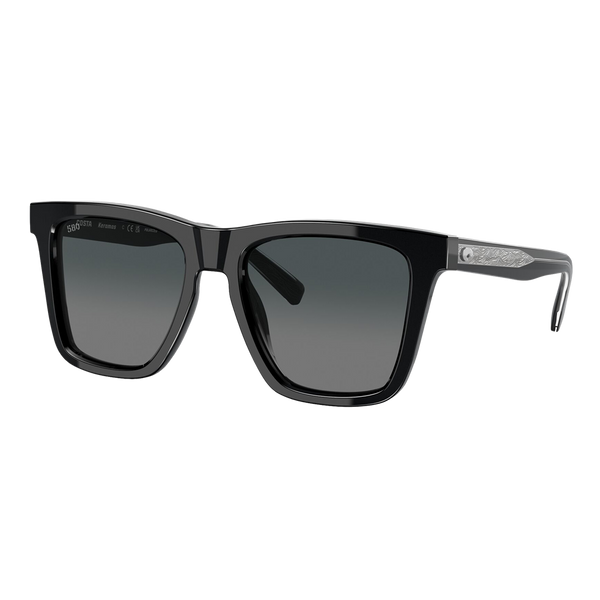 Costa Keramas Sunglasses Black/Gray Gradient 580G - Size 54 frame — main view