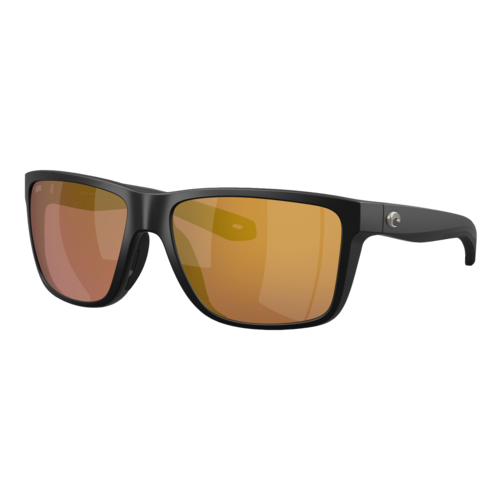 Costa Broadbill II Sunglasses Matte Black/Gold Mirror 580G — main view