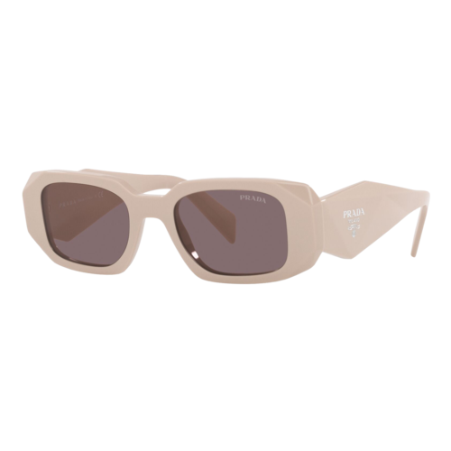 Prada Womens Symbole Sunglasses Powder/Purple Brown — main view