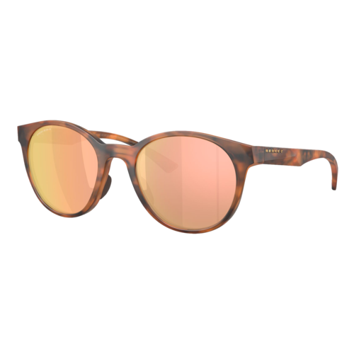Oakley Womens Spindrift Sunglasses Matte Ginger Tortoise/Prizm Rose Gold — main view