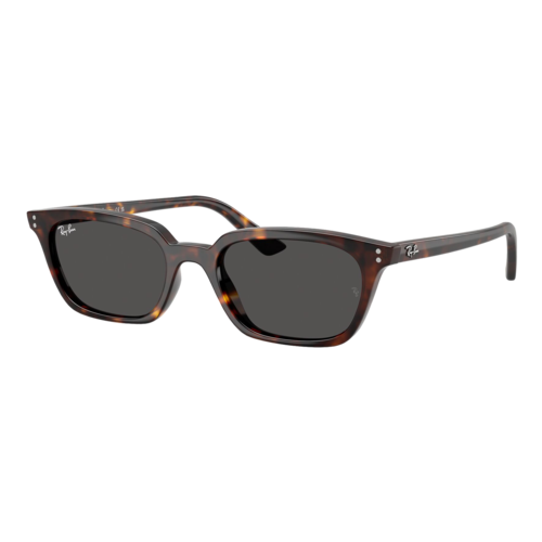 Ray-Ban Zaya Bio-Based Sunglasses Polished Havana/Dark Grey — main view