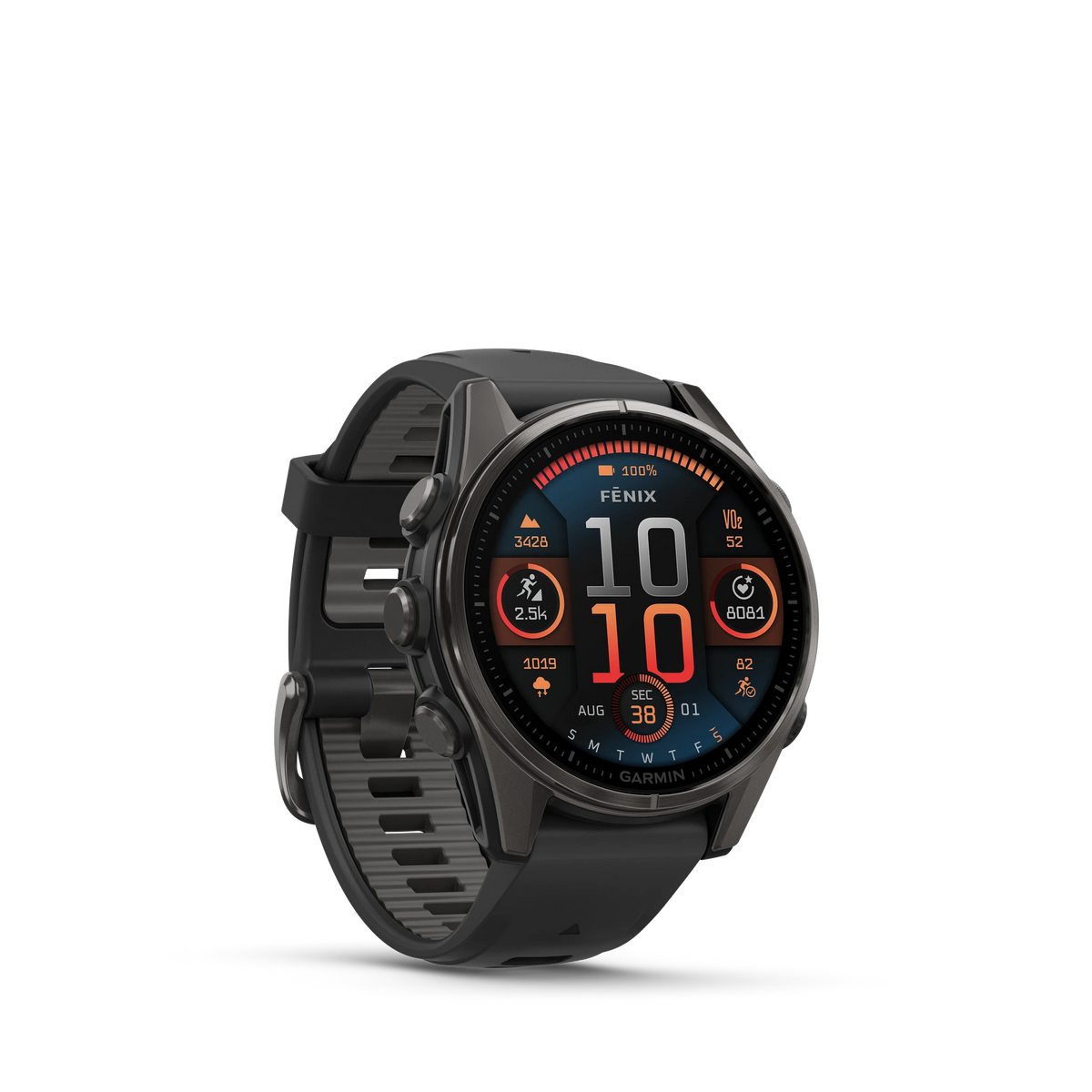 Garmin fēnix 8 – 43 mm — main view