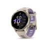 Soft Gold Titanium with French Gray Case and French Gray/Translucent Indigo Band