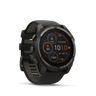 Solar, Sapphire, Carbon Gray DLC Titanium with Black/Pebble Gray Silicone Band