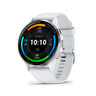 Silver Stainless Steel Bezel with Whitestone Case and Silicone Band