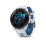 Black Bezel with Whitestone Case and Whitestone/Tidal Blue Silicone Band