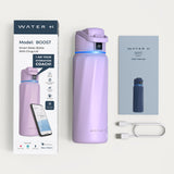 WaterH Boost Smart Water Bottle: Hydration Tracker with APP & Insulation - 32 oz — Purple — view 32