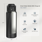 WaterH Boost Smart Water Bottle: Hydration Tracker with APP & Insulation - 32 oz — view 4