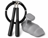 Jump Rope Bearing Speed Rope + Anti-Slip Lifting Rubber Grips